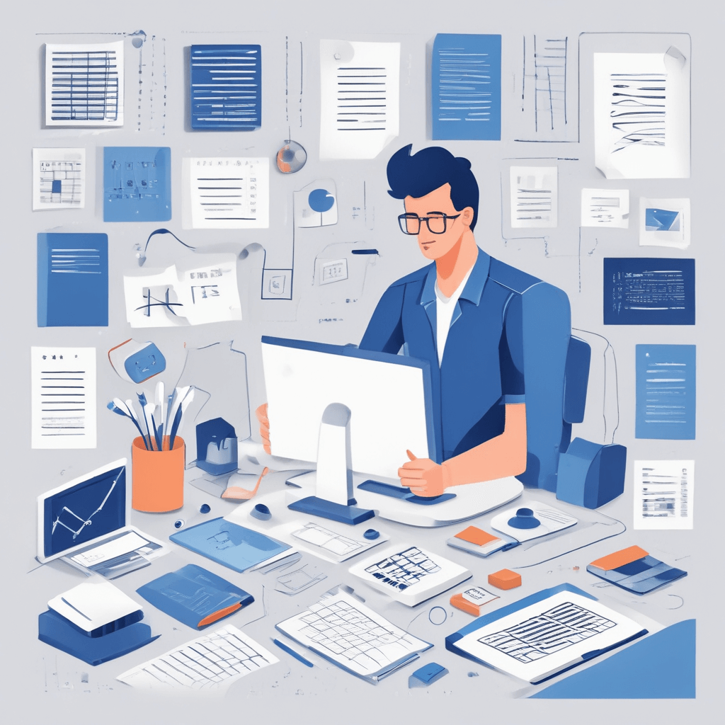 Clean Vendor Master Data with Excel Copilot - AI workflow visualization using Excel Copilot