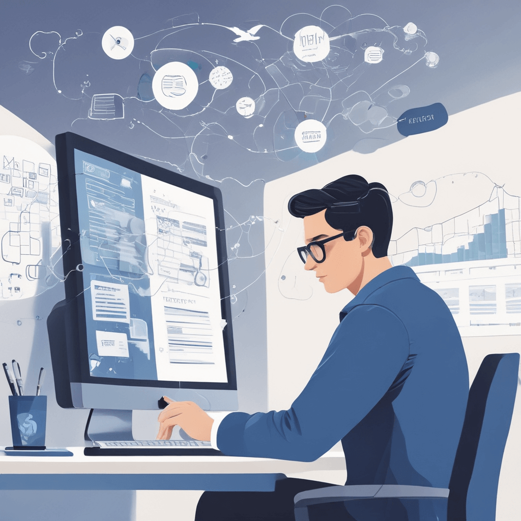 Draft Polite Debt Collection Emails with ChatGPT - AI workflow visualization using ChatGPT